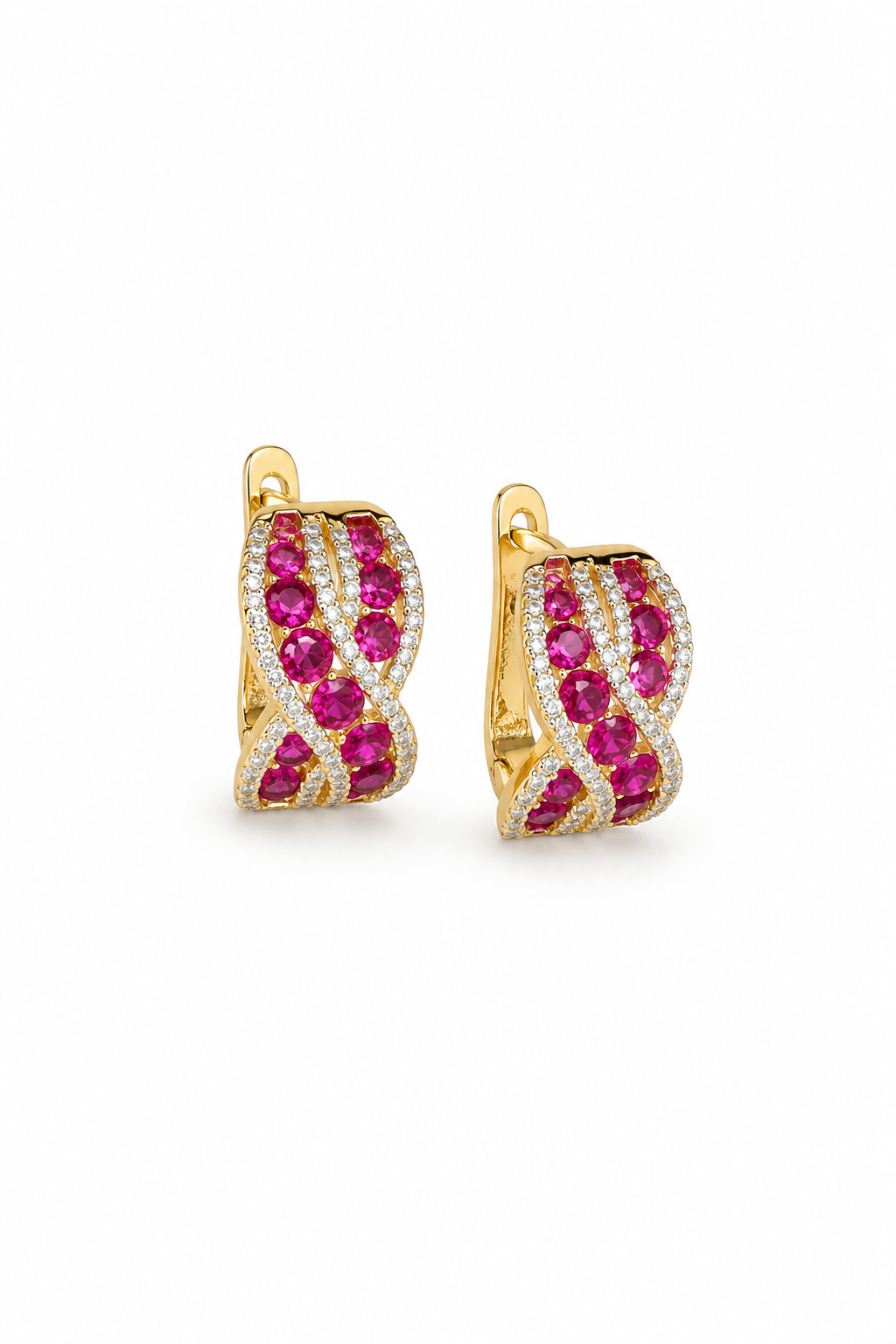 Diana Pink Hoops