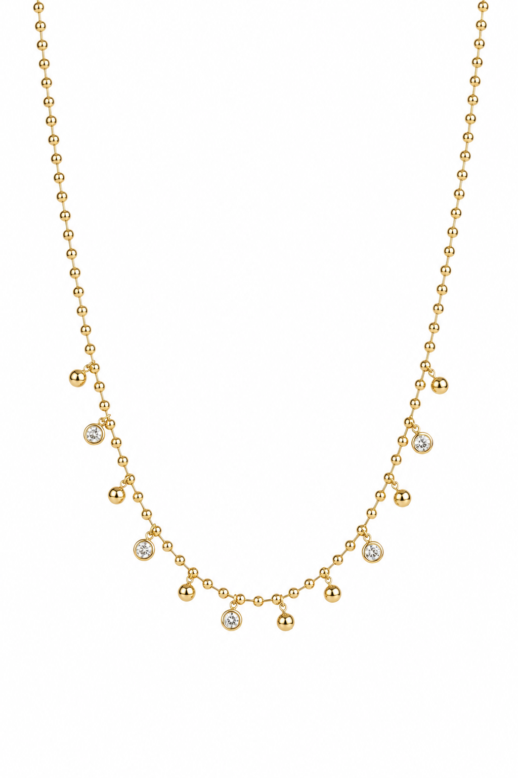 Bezel Dots Necklace