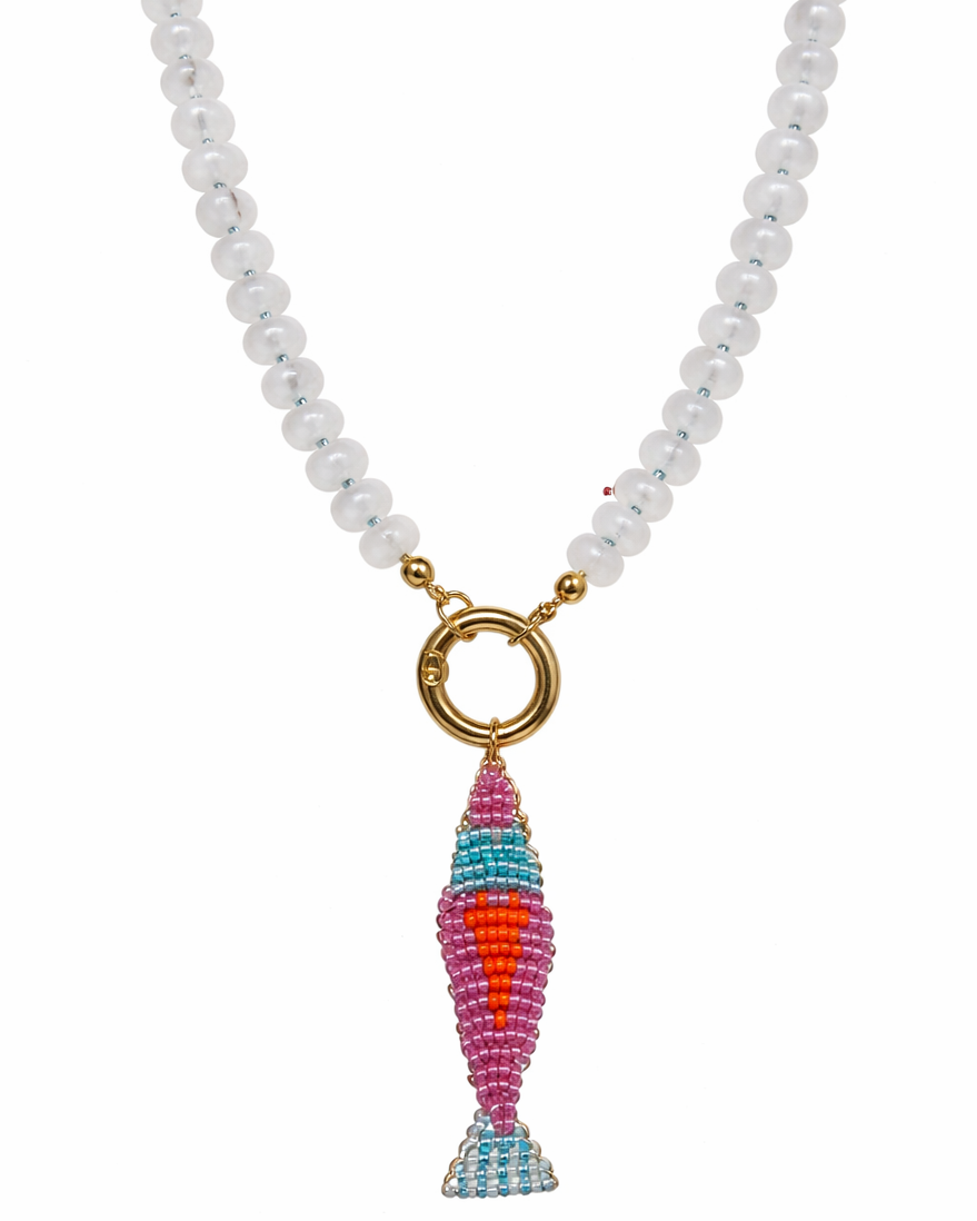 Pez Beaded Necklace