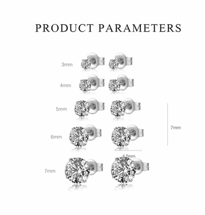 Classic Silver Stud