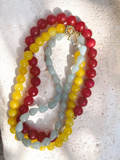 Cherry Wave Necklace