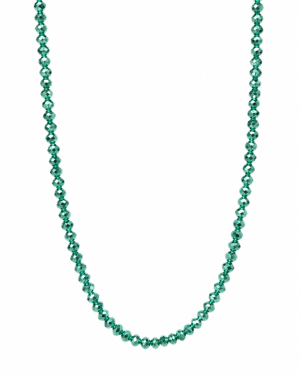 Mirrorball Necklace — turquoise
