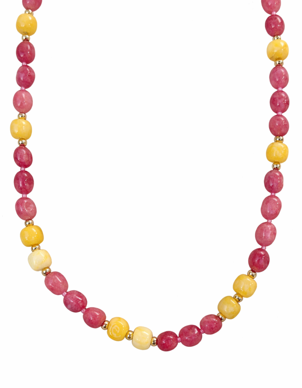 Pink lemonade Necklace
