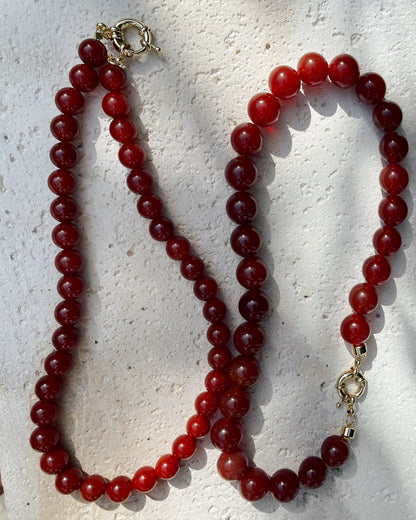Crimson Necklace