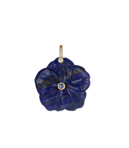 Carved Flower Charm
