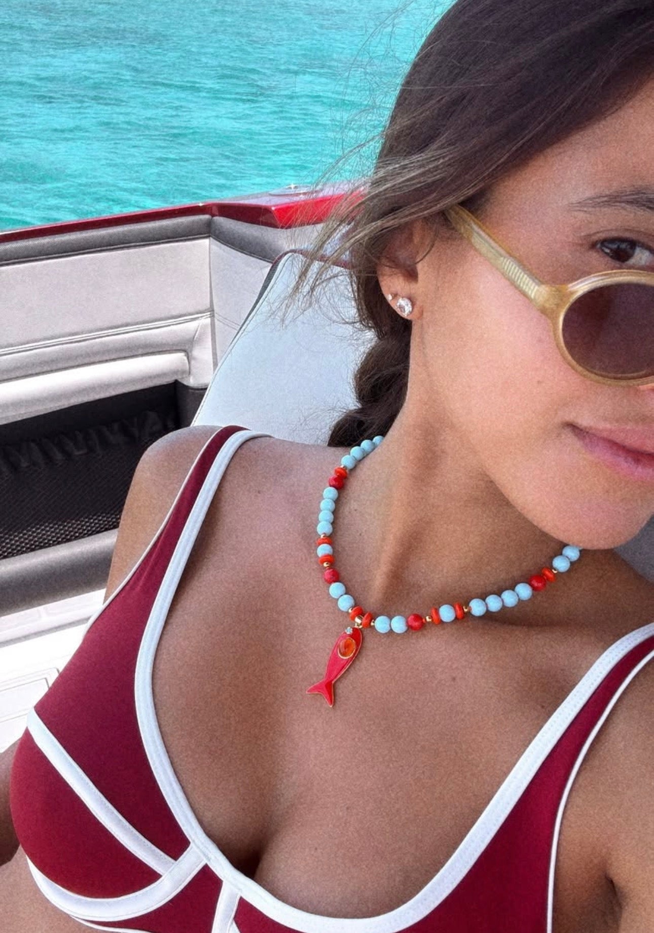 Coral Fish Necklace