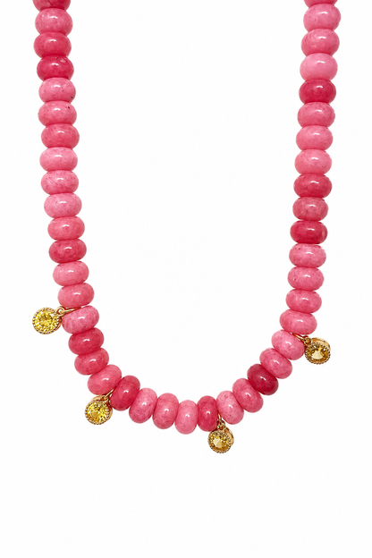 Pink Lemonade Necklace