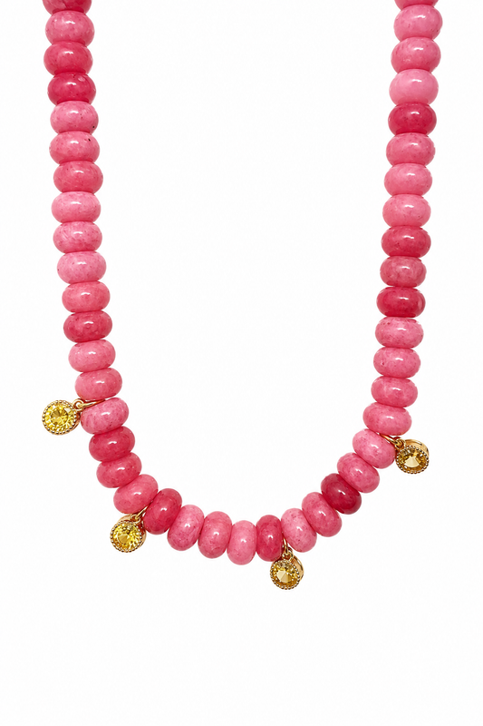 Pink Lemonade Necklace