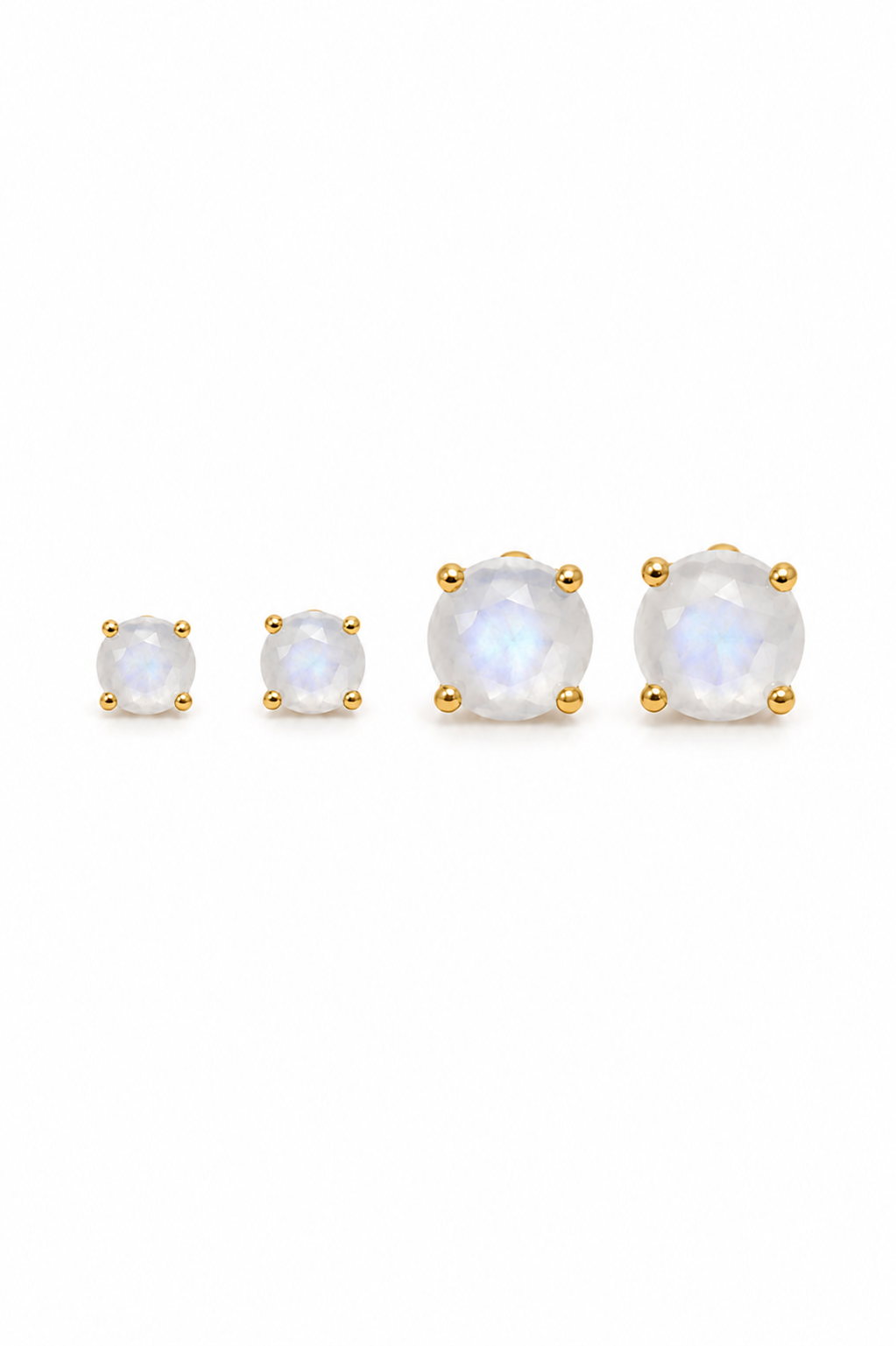 Moonstone Studs