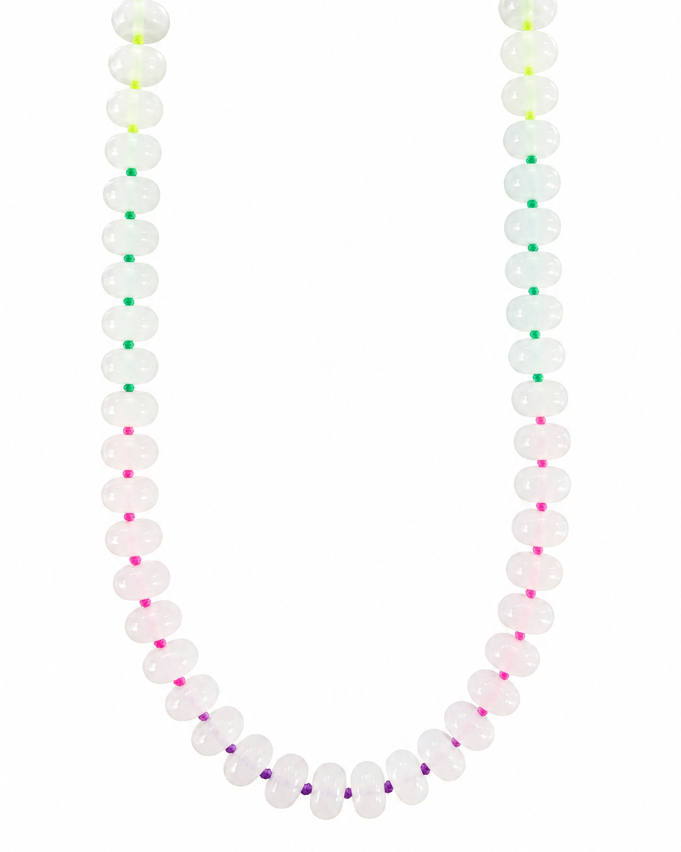 Rainbow Threaded Necklace
