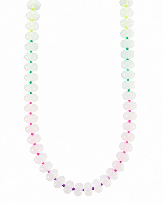 Rainbow Threaded Necklace