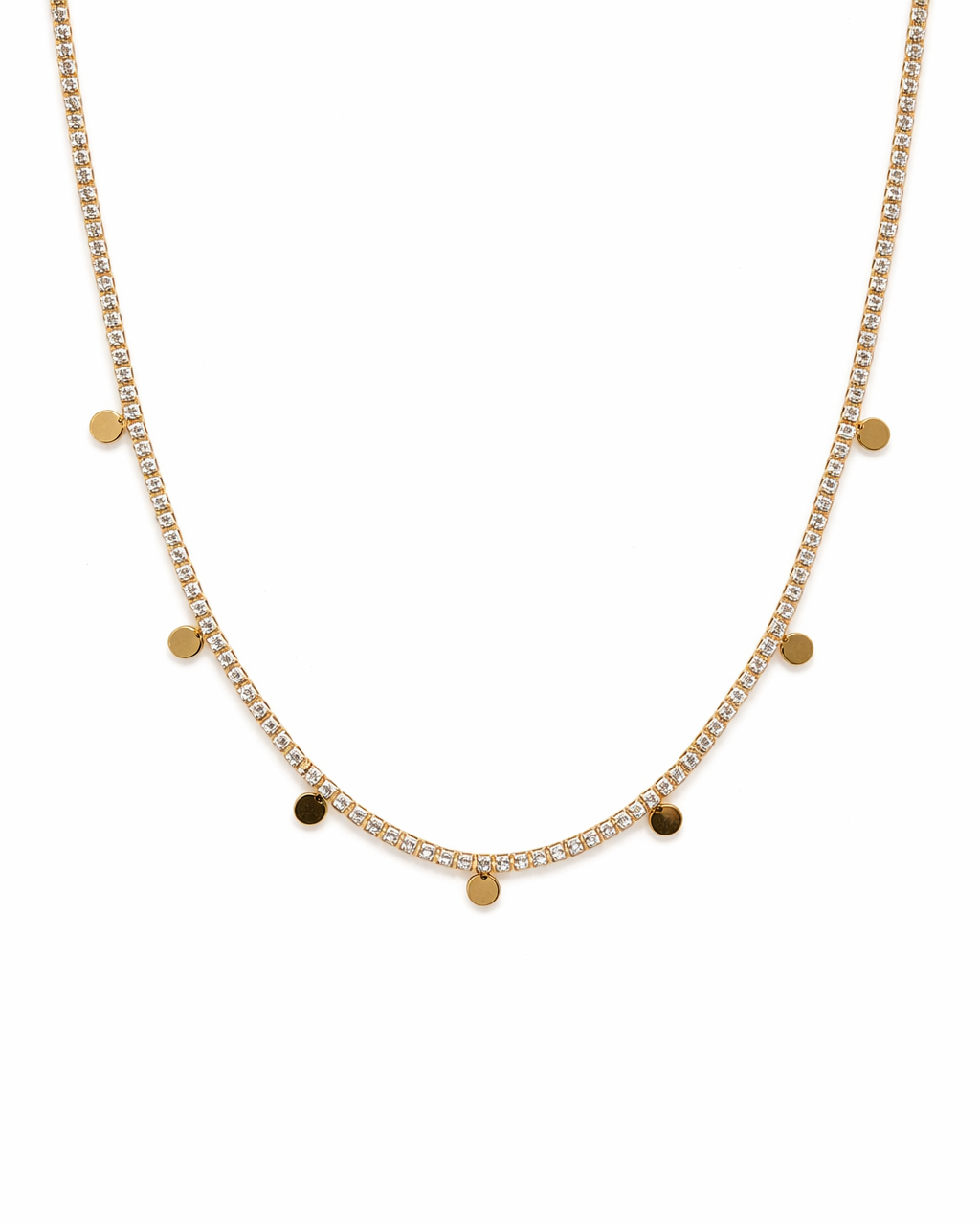 Confetti Tennis Necklace