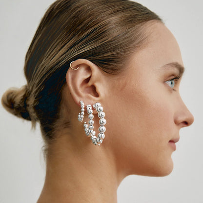 YOLO Mini Ball Hoops - Med. Silver